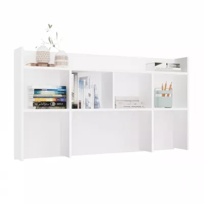 Nadstavba na písací stôl 130 cm CULLMAN - biela