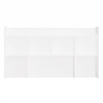 Nadstavba na písací stôl 130 cm CULLMAN - biela