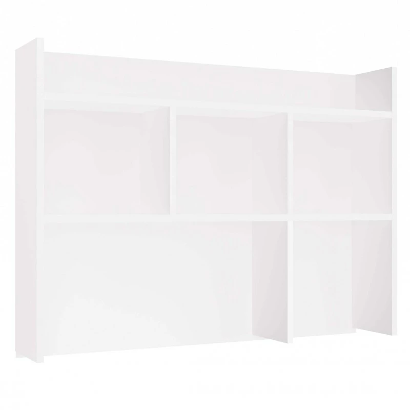 Nadstavba na písací stôl 100 cm CULLMAN - biela