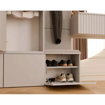 Skriňa do predsiene 50 cm OPELIKA - kašmír
