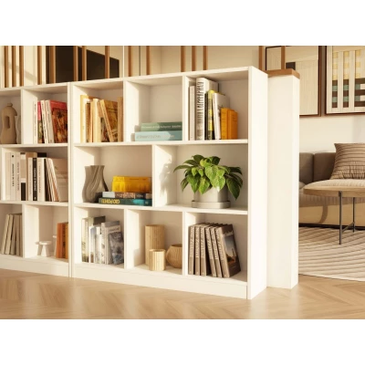 Policový regál 60x140 cm AIVO - biely