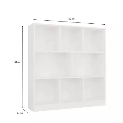 Policový regál 60x140 cm AIVO - biely