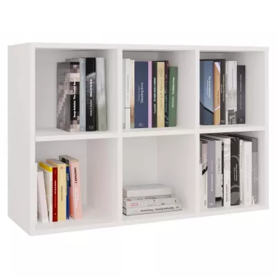 Policový diel 90x60 cm RAINIS 5 - biely