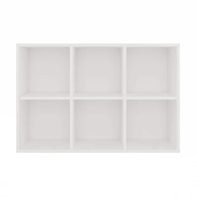 Policový diel 90x60 cm RAINIS 5 - biely