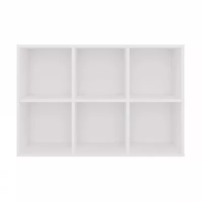 Policový diel 90x60 cm RAINIS 5 - biely