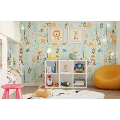 Policový diel 90x60 cm RAINIS 5 - biely