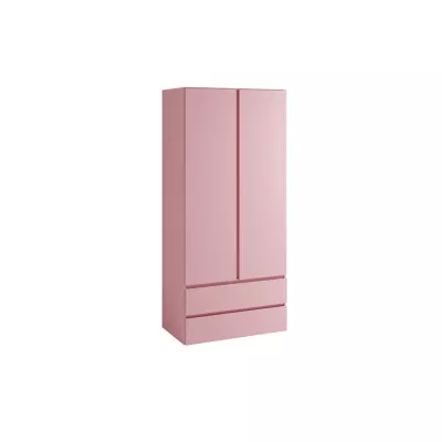 Šatníková skriňa so šuplíkmi 92 cm LIONU - marshmallow