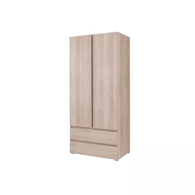Šatníková skriňa so šuplíkmi 92 cm LIONU - dub sonoma