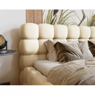 Manželská posteľ 140x200 MAFALDA 2 - vanilková