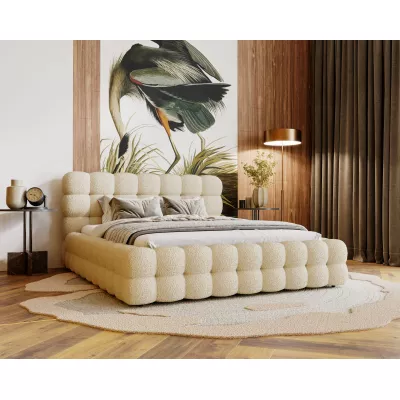 Manželská posteľ 140x200 MAFALDA 2 - béžová