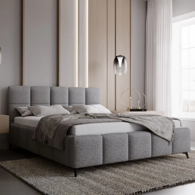 Čalúnená posteľ 180x200 ARMINDA - šedá Čalúnená posteľ 180x200 ARMINDA - šedá