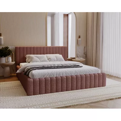 Elegantná manželská posteľ 180x200 TEREZIE 1 - ružová