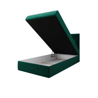 Jednolôžková hotelová posteľ 90x200 LILIEN 1 - zelená