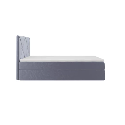 Jednolôžková hotelová posteľ 100x200 LILIEN 1 - svetlo fialová