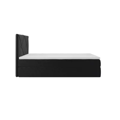 Jednolôžková hotelová posteľ 100x200 LILIEN 1 - tmavo šedá