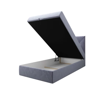 Jednolôžková hotelová posteľ 120x200 LILIEN 1 - svetlo fialová