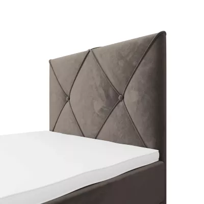 Jednolôžková hotelová posteľ 100x200 LILIEN COMFORT 1 - hnedá