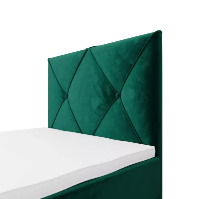 Jednolôžková hotelová posteľ 100x200 LILIEN COMFORT 1 - zelená