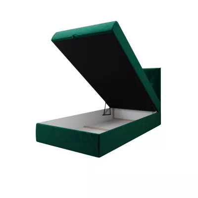 Jednolôžková hotelová posteľ 100x200 LILIEN COMFORT 1 - zelená