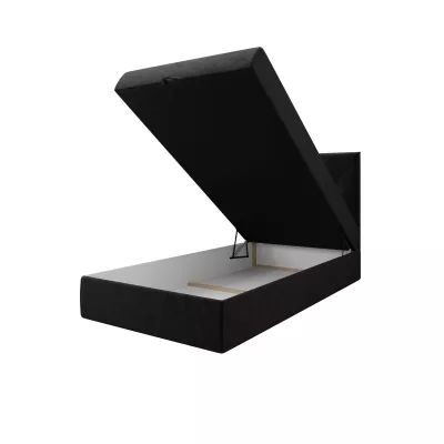 Jednolôžková hotelová posteľ 100x200 LILIEN COMFORT 1 - tmavo šedá