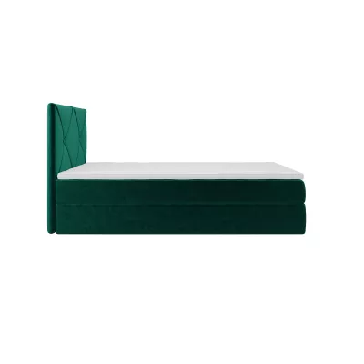 Jednolôžková hotelová posteľ 120x200 LILIEN COMFORT 1 - zelená