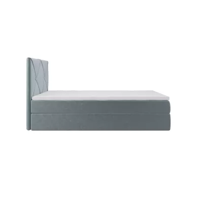 Jednolôžková hotelová posteľ 120x200 LILIEN COMFORT 1 - modrošedá