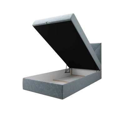 Jednolôžková hotelová posteľ 120x200 LILIEN COMFORT 1 - modrošedá