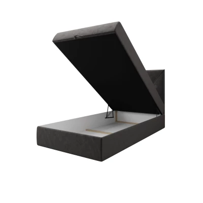 Jednolôžková hotelová posteľ 120x200 LILIEN COMFORT 1 - šedá