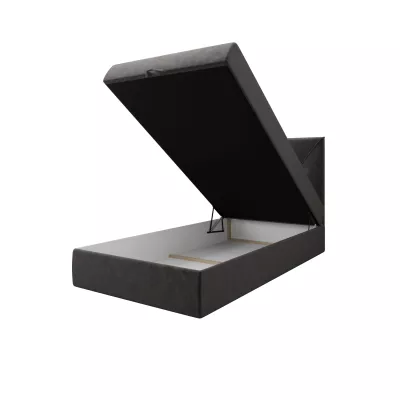 Jednolôžková hotelová posteľ 120x200 LILIEN COMFORT 1 - šedá