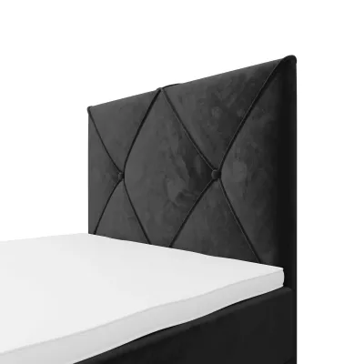 Jednolôžková hotelová posteľ 120x200 LILIEN COMFORT 1 - tmavo šedá