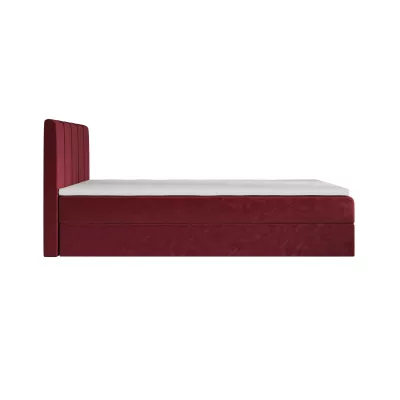 Jednolôžková boxspringová posteľ 100x200 MADLEN COMFORT 1 - červená