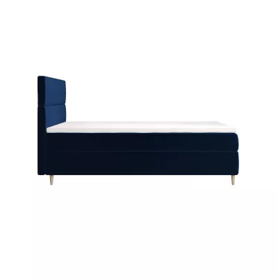 Kontinentálna jednolôžková posteľ 90x200 ANGELES COMFORT 1 - tmavo modrá
