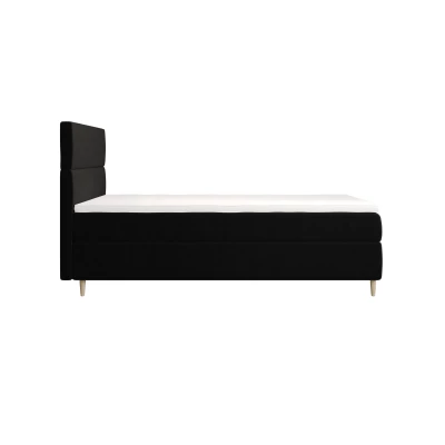 Kontinentálna jednolôžková posteľ 90x200 ANGELES COMFORT 1 - čierna