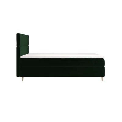 Kontinentálna jednolôžková posteľ 100x200 ANGELES COMFORT 1 - tmavo zelená