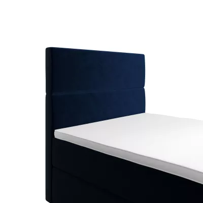Kontinentálna jednolôžková posteľ 100x200 ANGELES COMFORT 1 - tmavo modrá