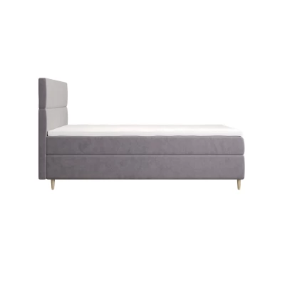 Kontinentálna jednolôžková posteľ 100x200 ANGELES COMFORT 1 - fialová