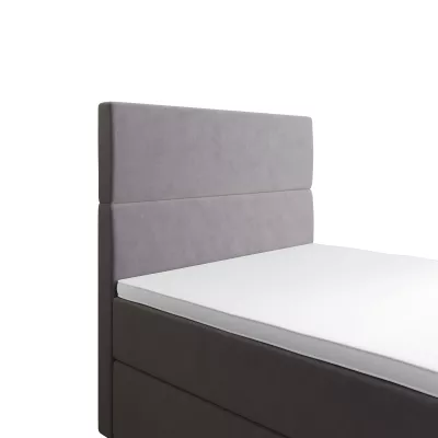 Kontinentálna jednolôžková posteľ 100x200 ANGELES COMFORT 1 - fialová