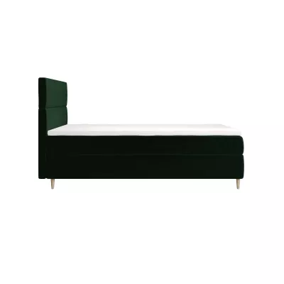 Kontinentálna jednolôžková posteľ 120x200 ANGELES COMFORT 1 - tmavo zelená