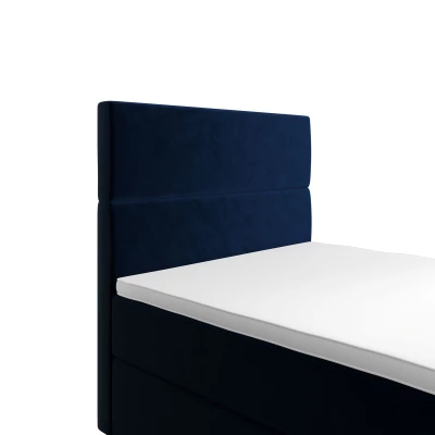 Kontinentálna jednolôžková posteľ 120x200 ANGELES COMFORT 1 - tmavo modrá