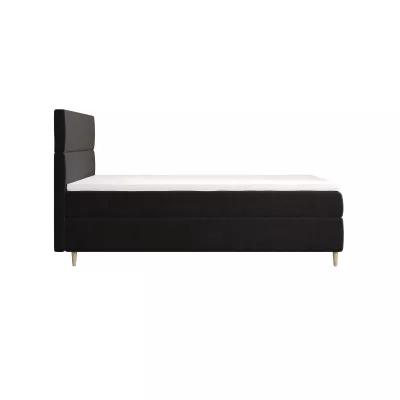 Kontinentálna jednolôžková posteľ 120x200 ANGELES COMFORT 1 - tmavo šedá