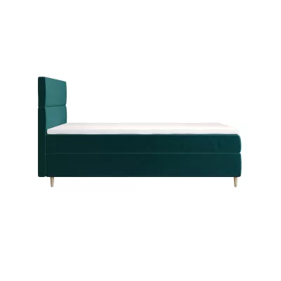 Kontinentálna jednolôžková posteľ 120x200 ANGELES COMFORT 1 - petrolejová