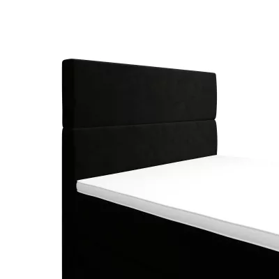 Kontinentálna jednolôžková posteľ 120x200 ANGELES PLUS 1 - čierna