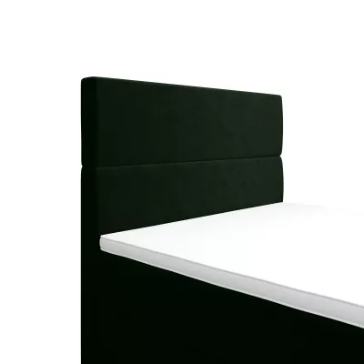 Kontinentálna jednolôžková posteľ 90x200 ANGELES PLUS COMFORT 1 - tmavo zelená
