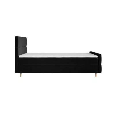 Kontinentálna jednolôžková posteľ 90x200 ANGELES PLUS COMFORT 1 - čierna