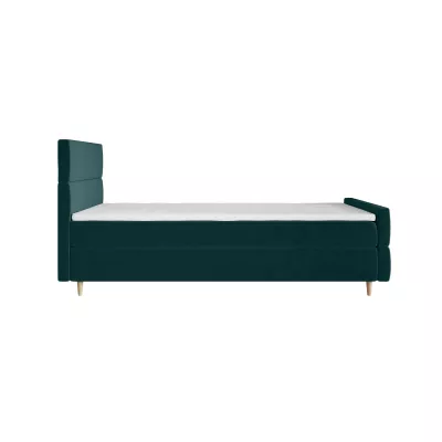 Kontinentálna jednolôžková posteľ 100x200 ANGELES PLUS COMFORT 1 - petrolejová