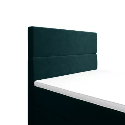 Kontinentálna jednolôžková posteľ 100x200 ANGELES PLUS COMFORT 1 - petrolejová