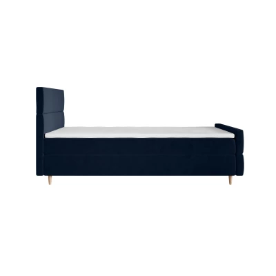 Kontinentálna jednolôžková posteľ 120x200 ANGELES PLUS COMFORT 1 - tmavo modrá