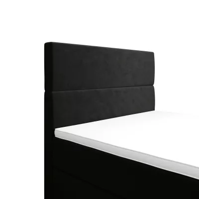 Kontinentálna jednolôžková posteľ 120x200 ANGELES PLUS COMFORT 1 - tmavo šedá