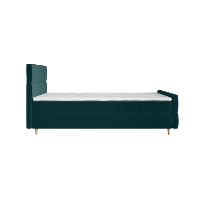 Kontinentálna jednolôžková posteľ 120x200 ANGELES PLUS COMFORT 1 - petrolejová