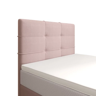 Čalúnená posteľ 100x200 DELILAH 3 - ružová